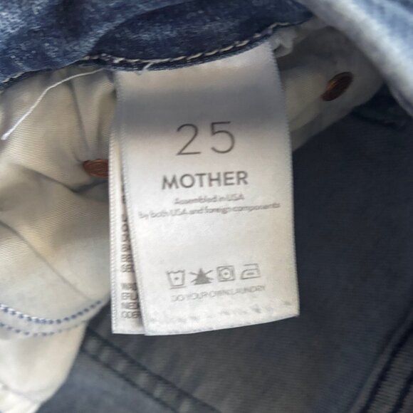 MOTHER Made in the USA The Looker Ankle Jeans 25 - Picture 4 of 9